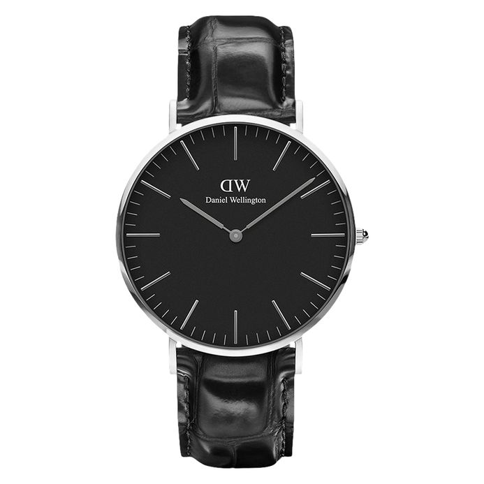 Daniel Wellington DW00100135 Classic Black Reading 40mm Black Dial