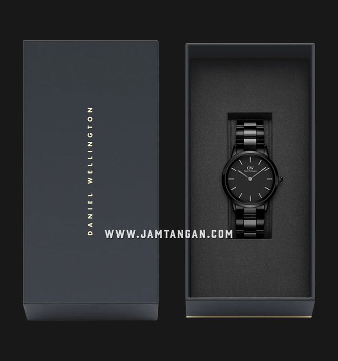 Daniel Wellington Iconic Link Ceramic DW00100415 Black Dial