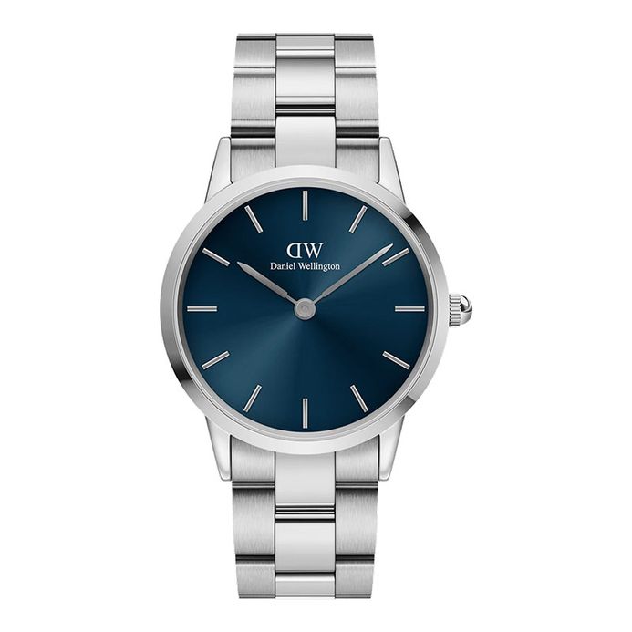 Daniel Wellington Iconic Link DW00100458 Blue Dial Stainless Steel