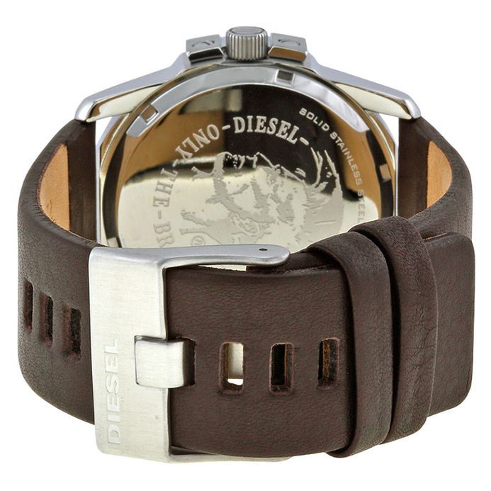 Watch Strap Diesel Dz1206 Strap Waterproof Sweat-Proof Leather