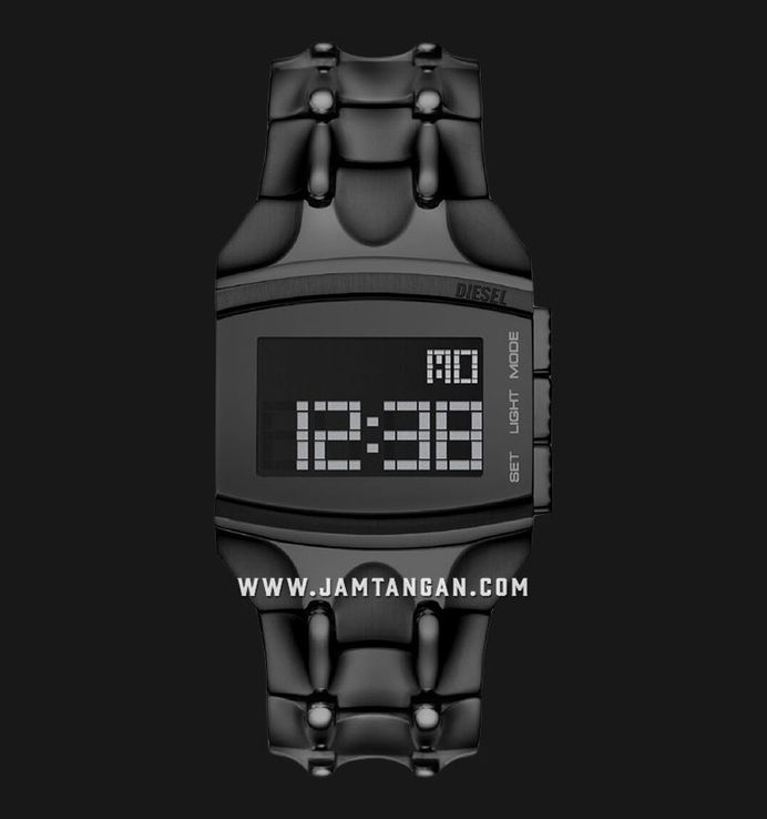 Diesel Croco Digi DZ2156 Digital Dial Black Stainless Steel Diesel Croco Digi DZ2156 Digital Dial Black Stainless Steel