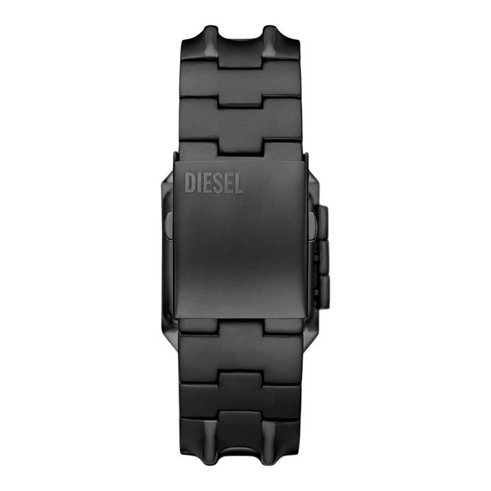 Diesel Croco Digi DZ2156 Digital Dial Black Stainless Steel Strap