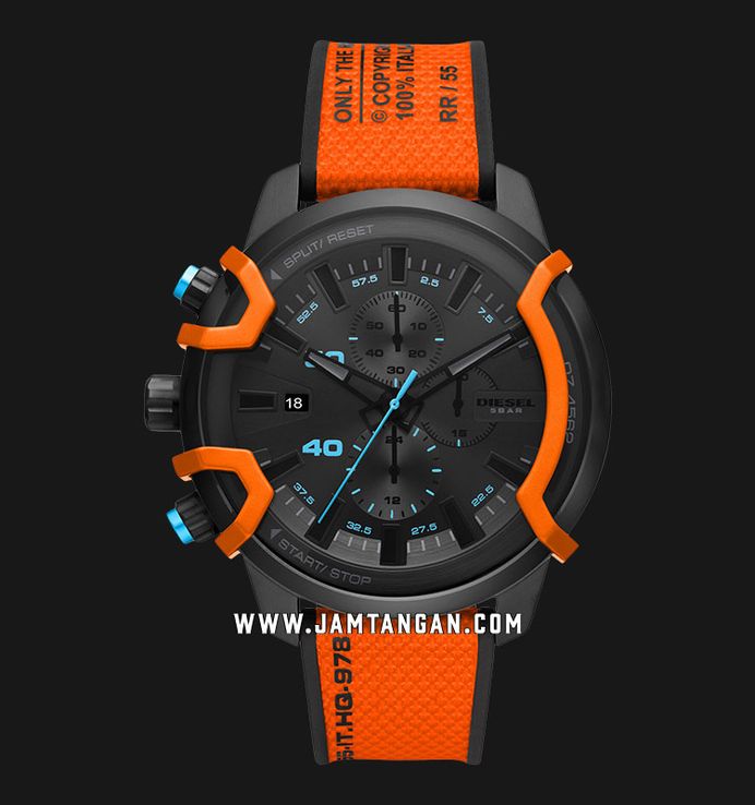 Stainless Steel Dz4562 Original Diesel Men's Griffed Chronograph