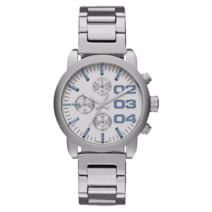 DIESEL シルバー 腕時計　Dz5463 Flare Chrono DZ5463 FLARE CHRONO