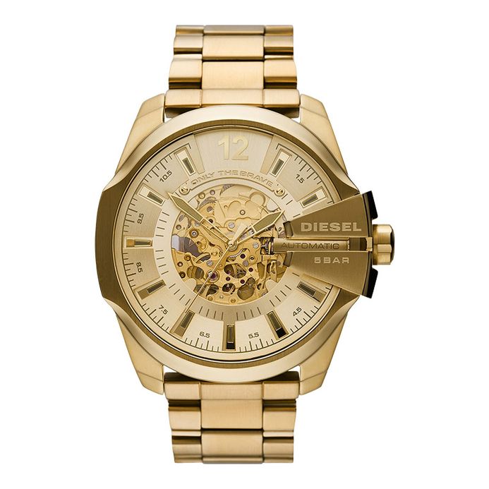 Stainless Steel Diesel Ms9 Gold Ms9 Diesel Watches Golden Colour