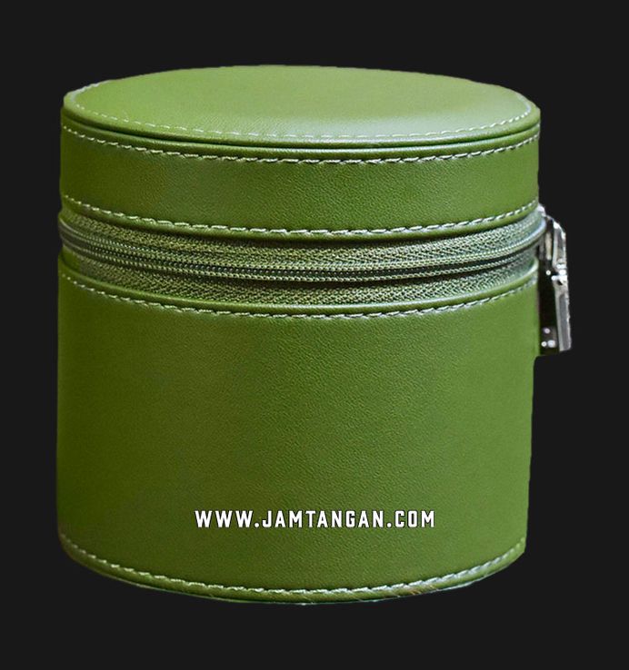 Kotak Jam Tangan Driklux 1W-YT-GG Green PU Leather Box