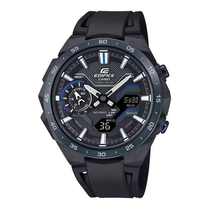 Casio Edifice ECB-2200PB-1ADF Men Windflow Digital Analog Black