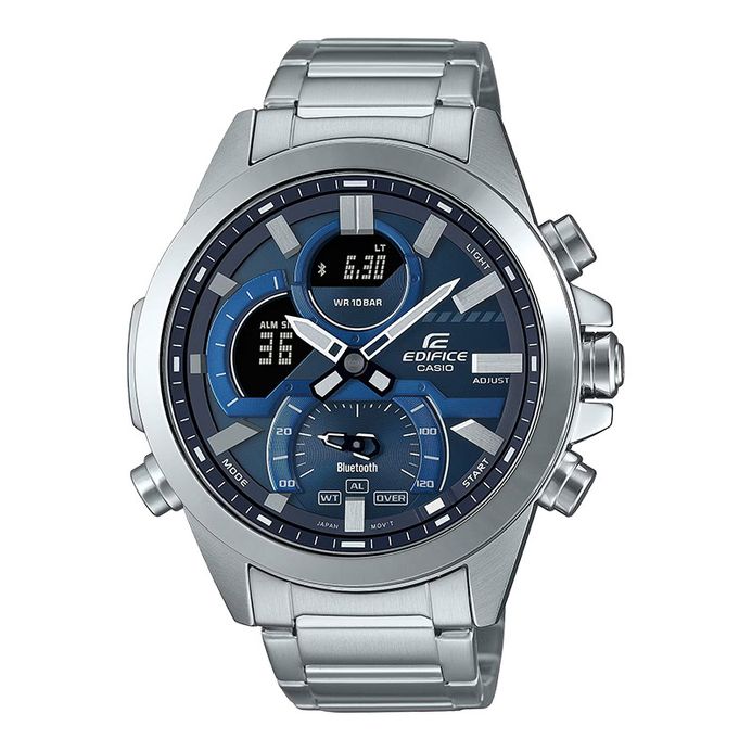 Casio Edifice ECB-30D-2ADF Smartphone Link Model Digital Analog Dial  Stainless Steel Band
