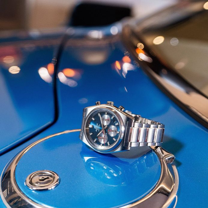 Casio Edifice EFB-730DJ-2A EFB-730DJ-2AJF Chronograph Men Blue