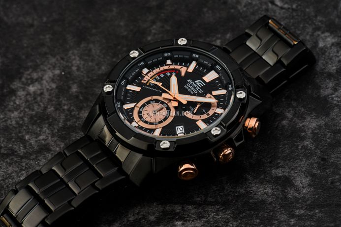 Casio Edifice EFR-559DC-1A EFR-559DC-1AVUDF Chronograph Black Dial