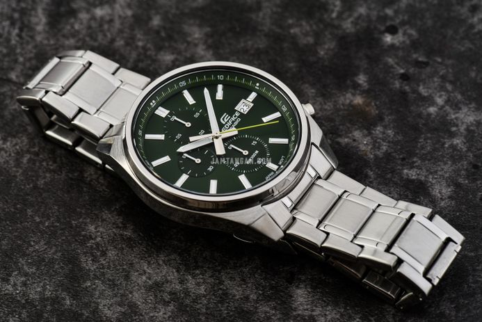 Casio Edifice EFV-610D-1AVUEF - Orologio Cronografo Uomo In Acciaio