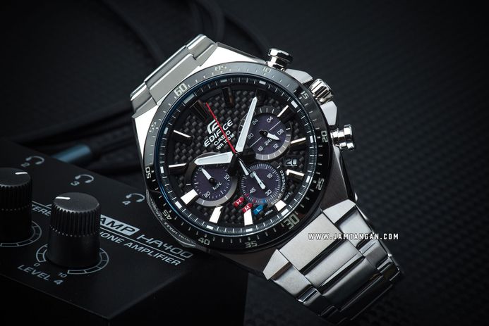 158s CASIO カシオ EDIFICE エディフィス SOSPENSIONE ECB-2000YPB-1AJF モバイルリンク タフソーラー 腕時計 ※中古