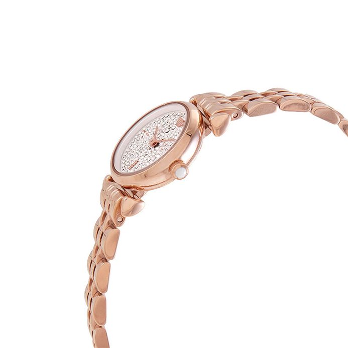 Emporio Armani AR11266 Ladies White Dial Rose Gold Stainless  display picture 1