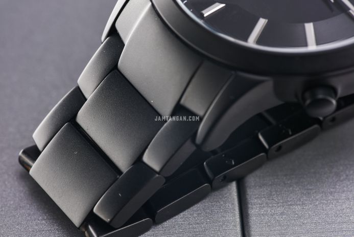 Emporio armani black hybrid smartwatch top
