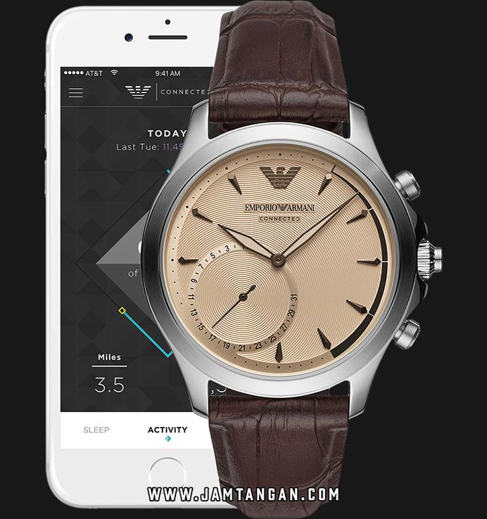 Giorgio armani hybrid smartwatch online