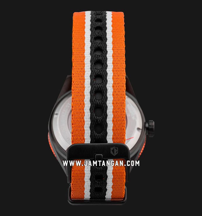 Expedition Automatic E 6819 MA NIPBAOR Water Resistant 200M Men Black Dial Nylon Strap