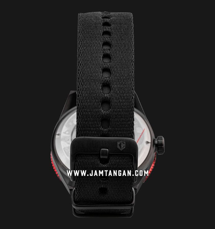 Expedition Automatic E 6819 MA NIPBARE Water Resistant 200M Men Black Dial Nylon Strap