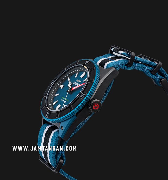 Expedition Automatic E 6819 MA NIPBU Water Resistant 200M Men Blue Dial Nylon Strap