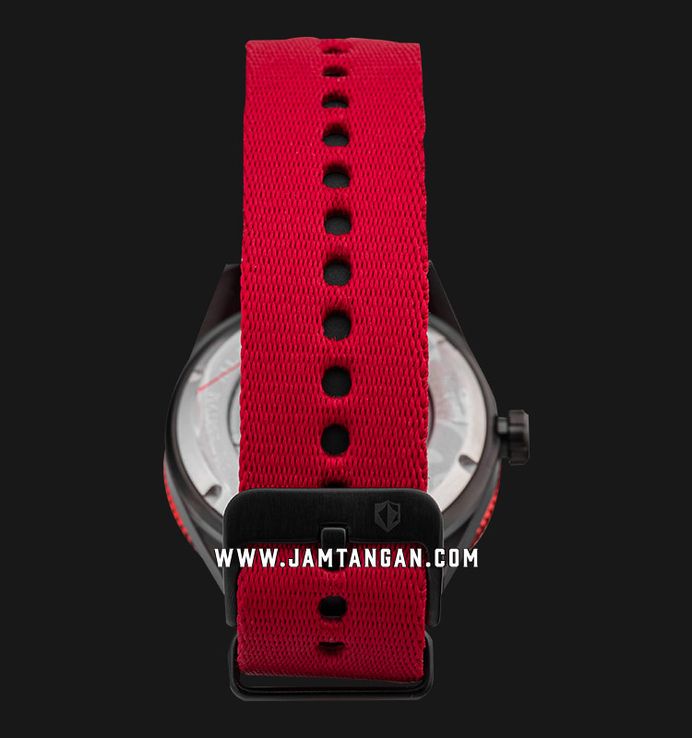 Expedition Automatic E 6819 MA NIPRE Water Resistant 200M Men Red Dial Nylon Strap