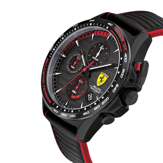 SCUDERIA FERRARI フェラーリ PITCREW クロノグラフ Ferrari Scuderia