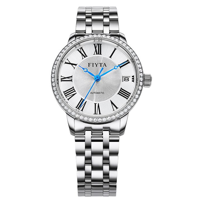 FIYTA Canon Automatic White Dial Stainless Steel