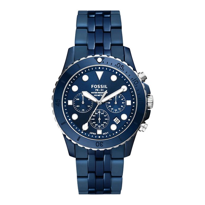 Blue Dial Fossil Army Watch Fossil ME3110 Townsman Automatic Blue