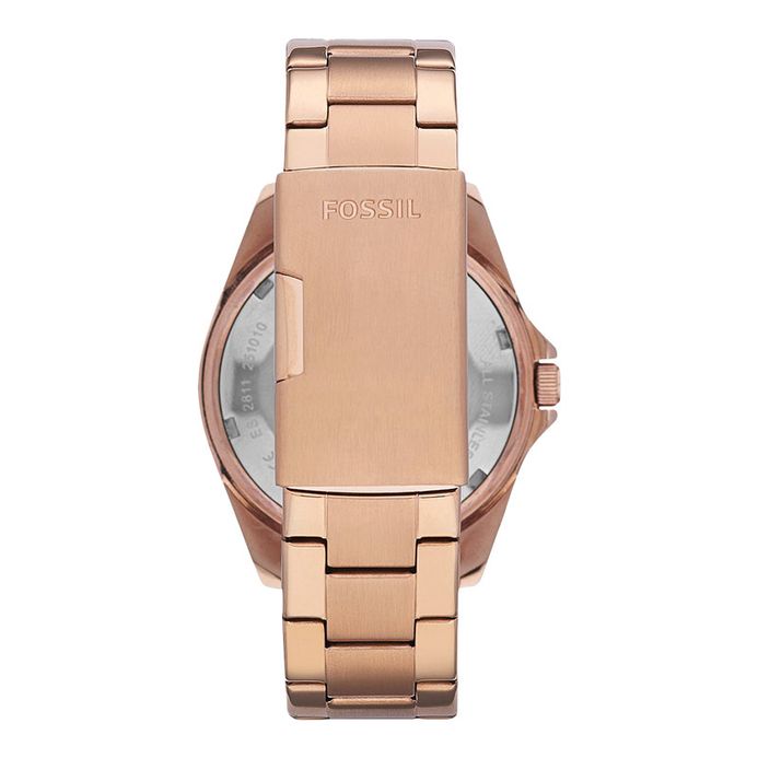 Fossil Riley ES2811 Multifunction Rose Gold Dial Rose Gold