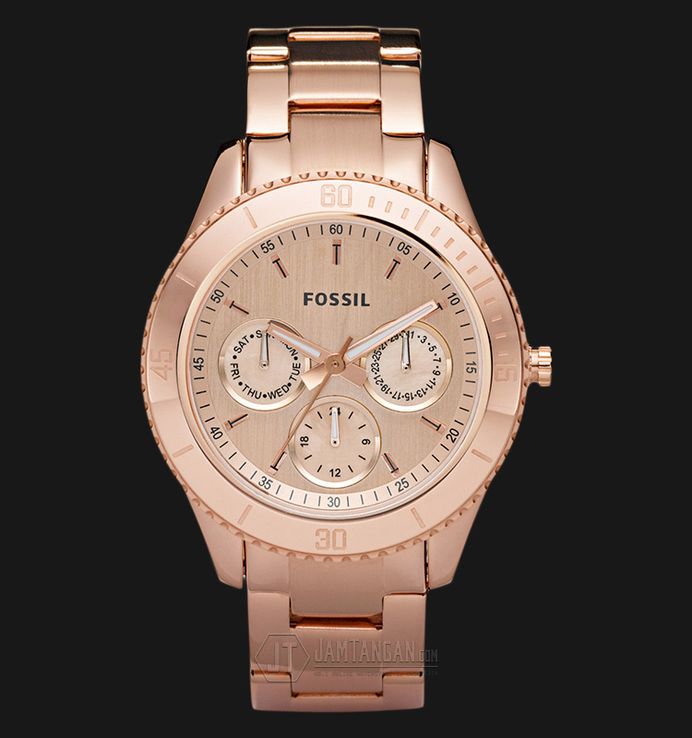 Fossil es2859 rose gold sale