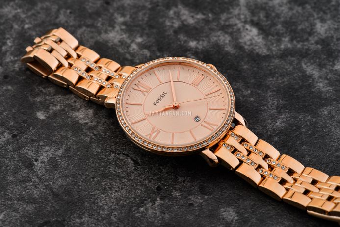 Fossil es3546 rose gold shop