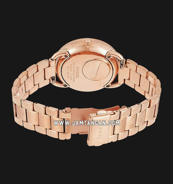 Fossil es4264 rose gold best sale