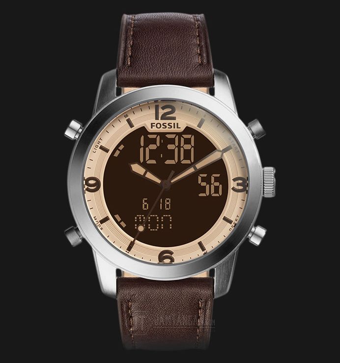 Fossil pilot 54 analog digital store