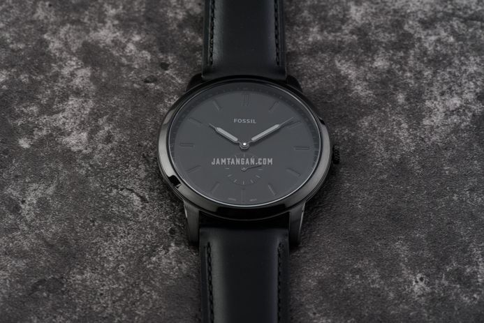 Fossil fs5447 minimalist leather black hotsell