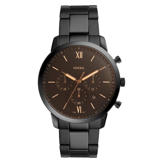 Fossil Blue Three-Hand Date Two-Tone Stainless Steel Watch - Original 1個 FS20R06W1E3 FS50R06W1E3 FS30R06W1E3 FS25R12W1T4 FS35R12WT4 GD25