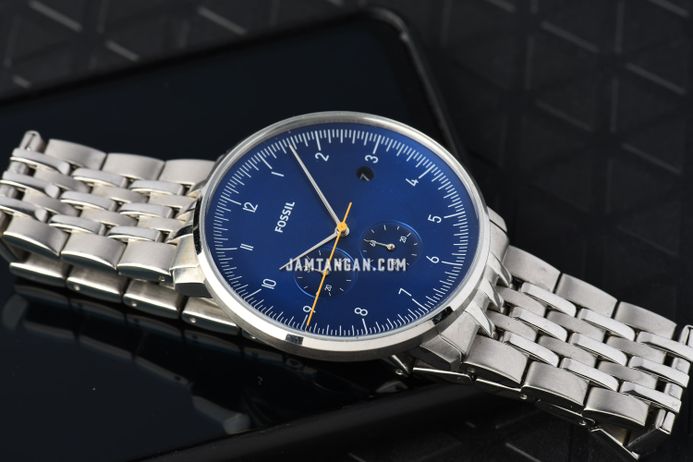 Chase timer chronograph smoke stainless steel watch sales