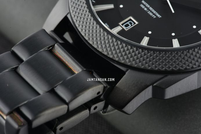 Fossil Machine FS5971 Men Black Dial Black Stainless Steel Strap
