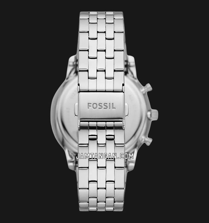 Fossil Neutra FS6025 Chronograph Blue Dial Stainless Steel Strap
