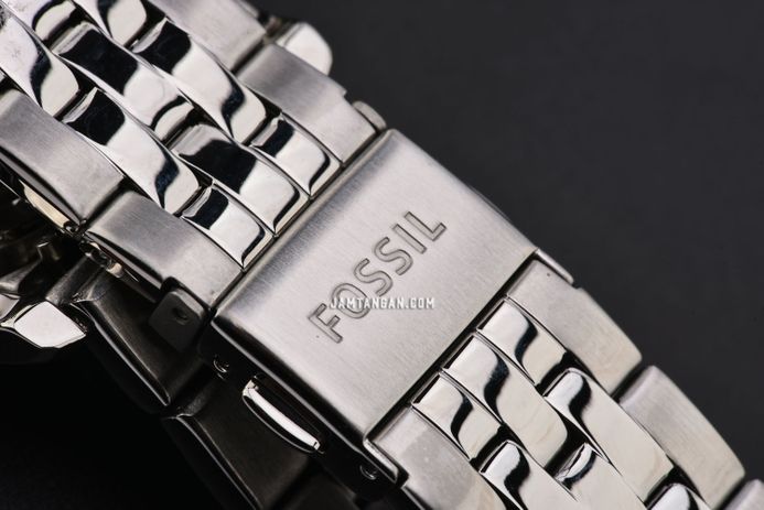 Fossil Neutra FS6025 Chronograph Blue Dial Stainless Steel Strap