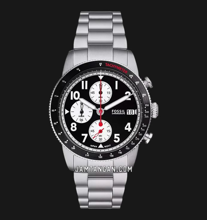 Fossil panda chronograph online