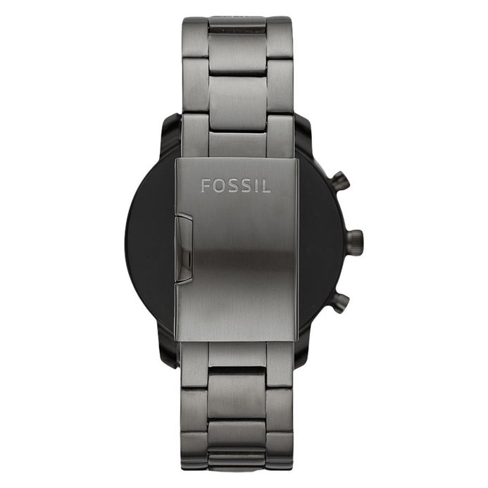 Fossil Gen Explorist HR FTW4012 Smartwatch Men Digital Dial Gunmetal  Stainless Steel Strap