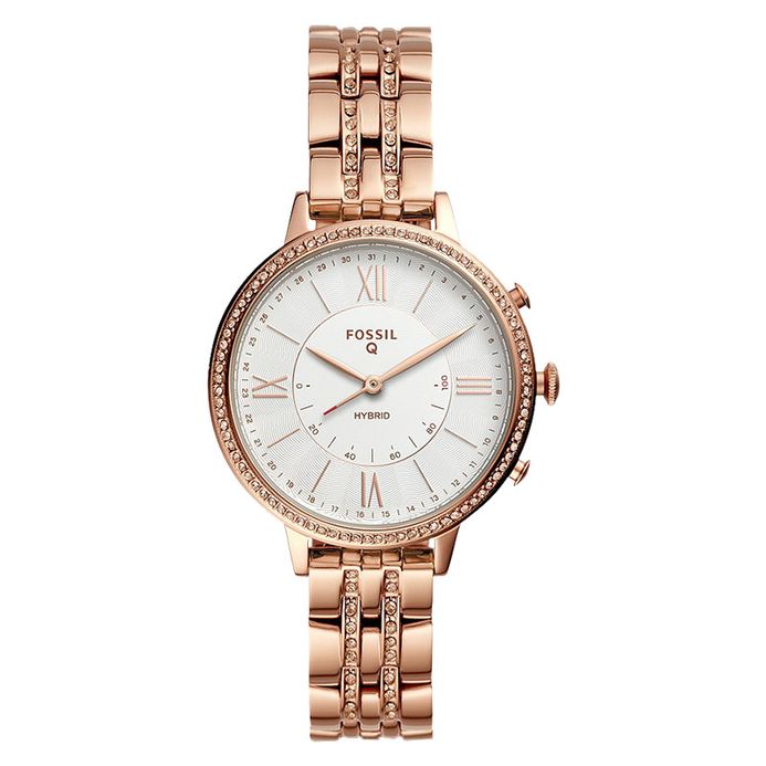 Fossil Hybrid Smartwatch Rose Gold Fossil Q Jacqueline Hybrid