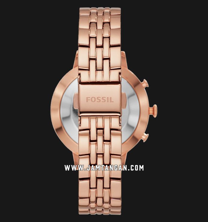 Fossil hybrid smartwatch q jacqueline rose gold new arrivals