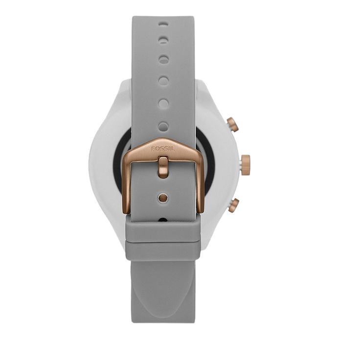Fossil Sport Smartwatch FTW6025 Black Dial Grey Rubber Strap