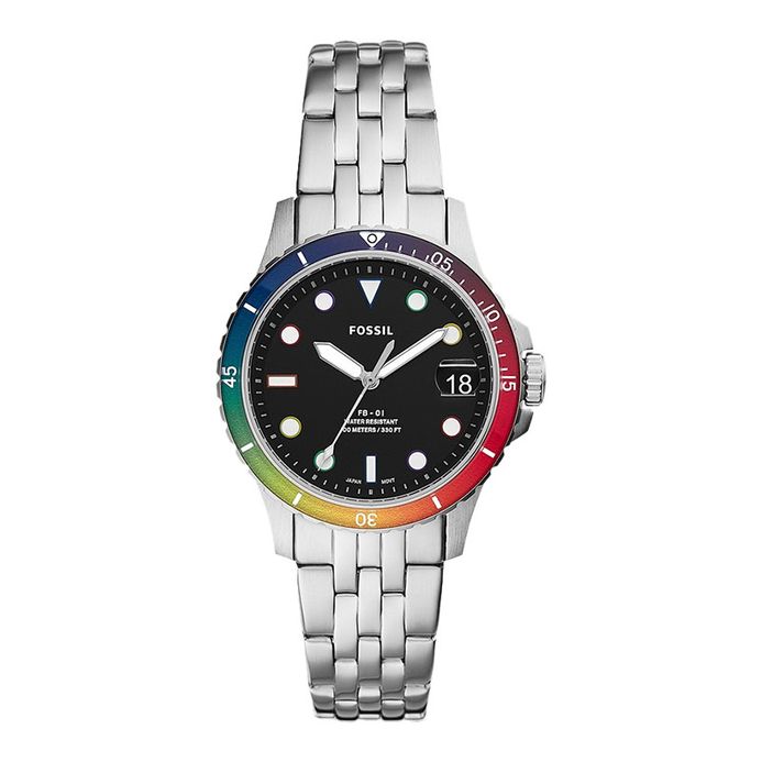 Fossil FB-01 Curator Limited Edition LE1111 Ladies Black Dial