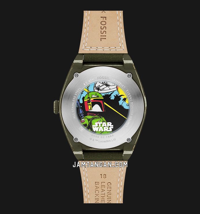 Fossil X Star Wars LE1173SET Boba Fett™ Automatic Olive