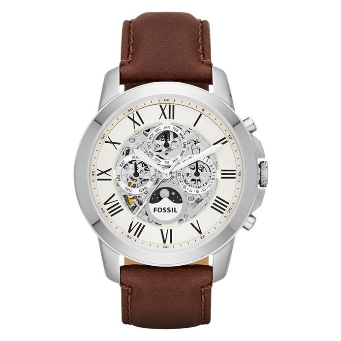Fossil Grant Fossil White Watch Men's Fossil ME3027 Grant - Main Image