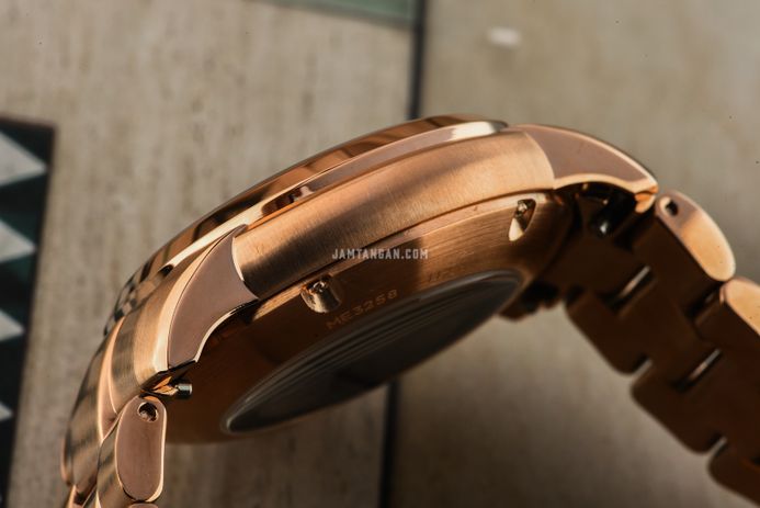 Fossil Heritage ME3258 Automatic Brown Dial Rose Gold Stainless