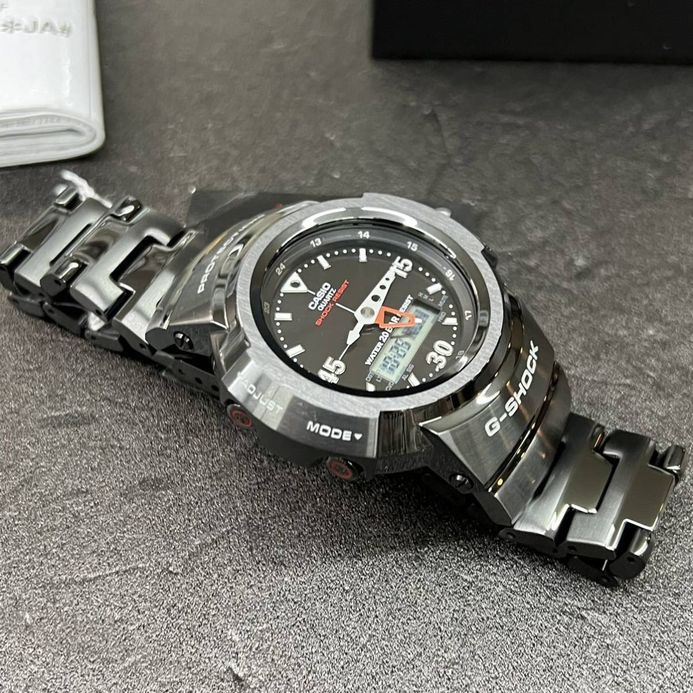 Casio G-Shock AWM-500-1A AWM-500-1AJF Full Metal Solar