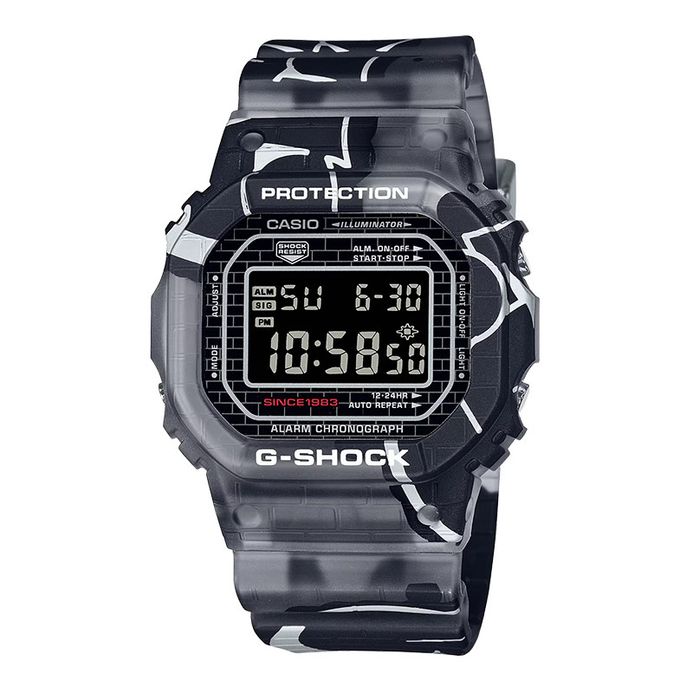 Casio G-Shock DW-5000SS-1 DW-5000SS-1DR Street Spirit Digital Dial