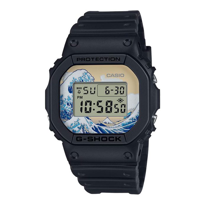 Casio G-Shock DW-5600KHK24-1 DW-5600KHK24-1JR Hokusai Ukiyo-e of