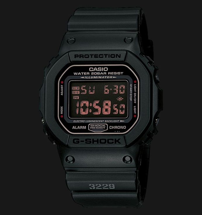 Casio G-Shock DW-5600MS-1DR Batman Men Digital Dial Black Resin Band